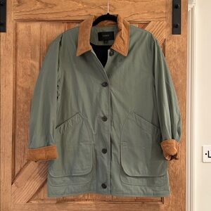 J. Crew Relaxed Barn Jacket in cotton-canvas